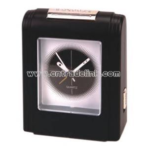 Rectangle shape table clock