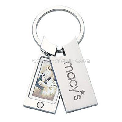 Rectangular photo and mirror key holder