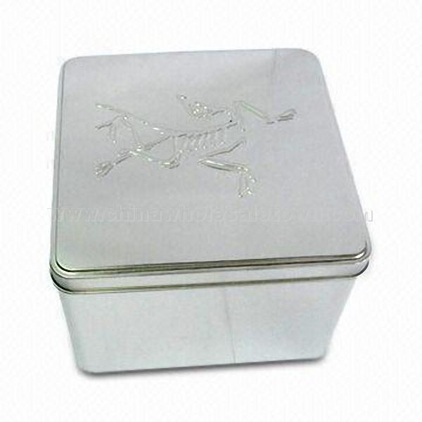 Rectangular-shaped Tin Box