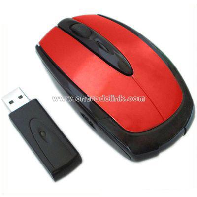 Red&Black Wireless Mouse