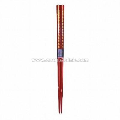Red Calligraphy Chopsticks