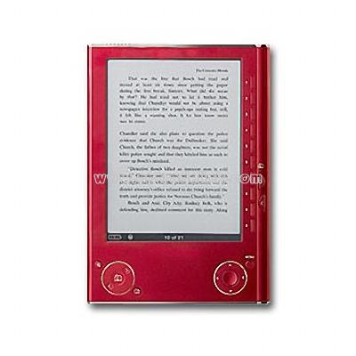 Red E-book Reader