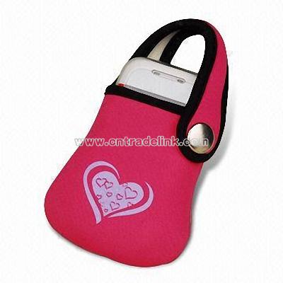 Red Heart Cell Phone Pouch