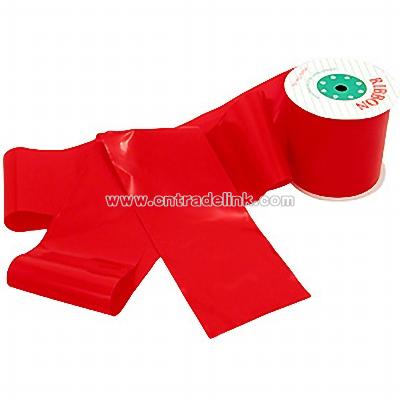 Red Poly Ribbon Bolt