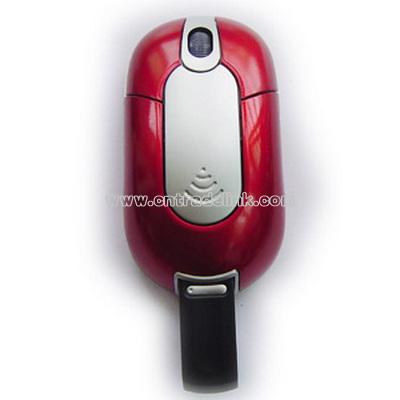Red Wireless Mouse