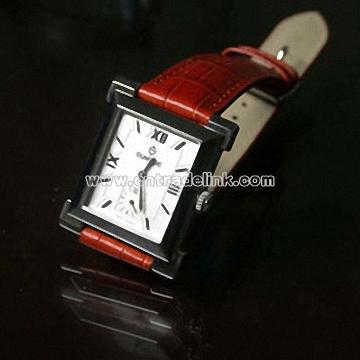 Red Wrist Watch