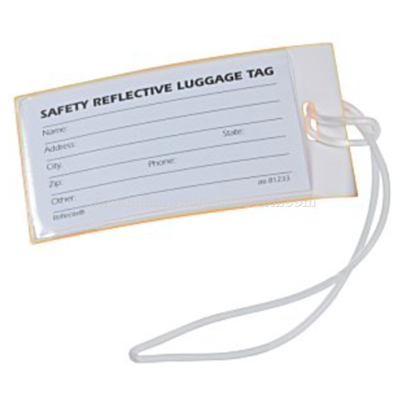 Reflective Luggage Tag