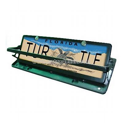 Remote Control Turn License Plate Frame