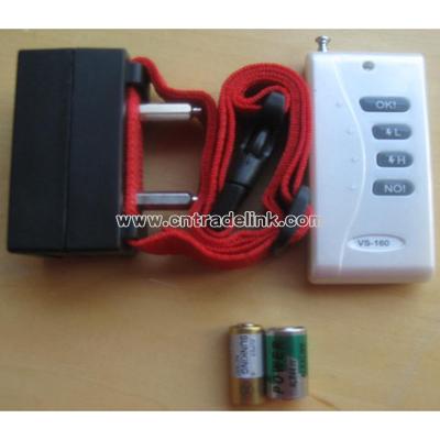 Remote control training collar
