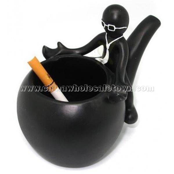 Resin Big Tobacco Pipe Ashtray