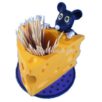 Resin Deco. Toothpick Holder