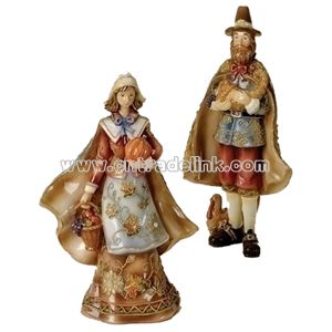 Resin Figure and Harvest Figurines