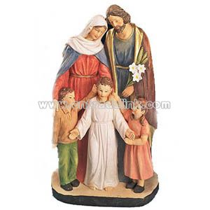 Resin Holy family and Nativity Sets