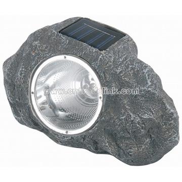 Resin Solar Stone Light