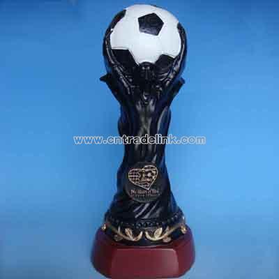 Resin World-Cup Trophy, Polyresin World Cup, World Up Trophy