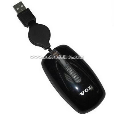 Retractable Laser Mouse