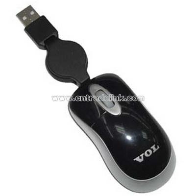 Retractable Optical Mouse