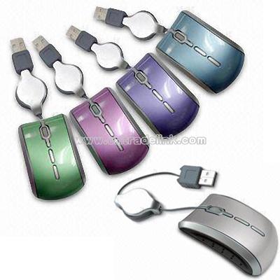 Retractable Optical Mouse