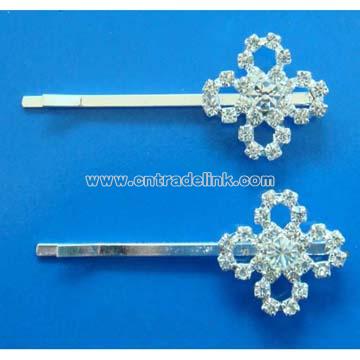 Rhinestone Hair Clips And Hair Pin
