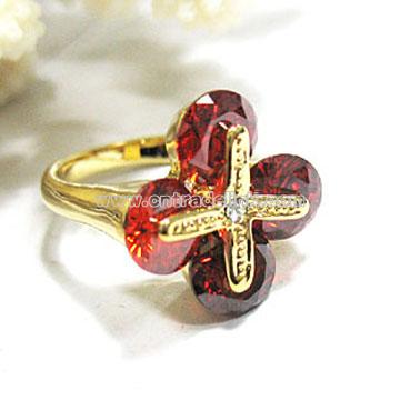 Rhinestones Ring