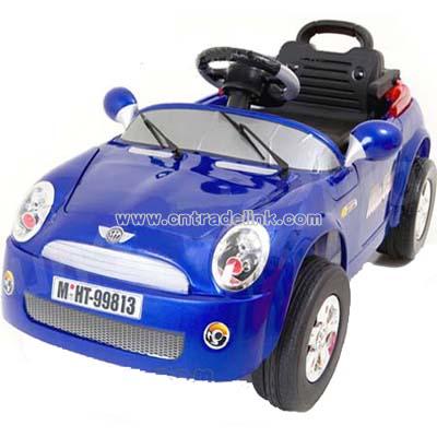 Ride on Mini Cooper Car with Full Function Remote Controll