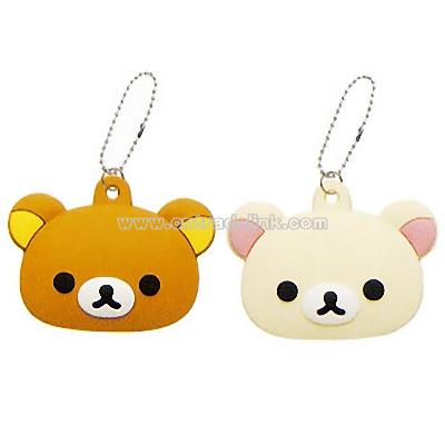 Rilakkuma Rubber Key Cover Set