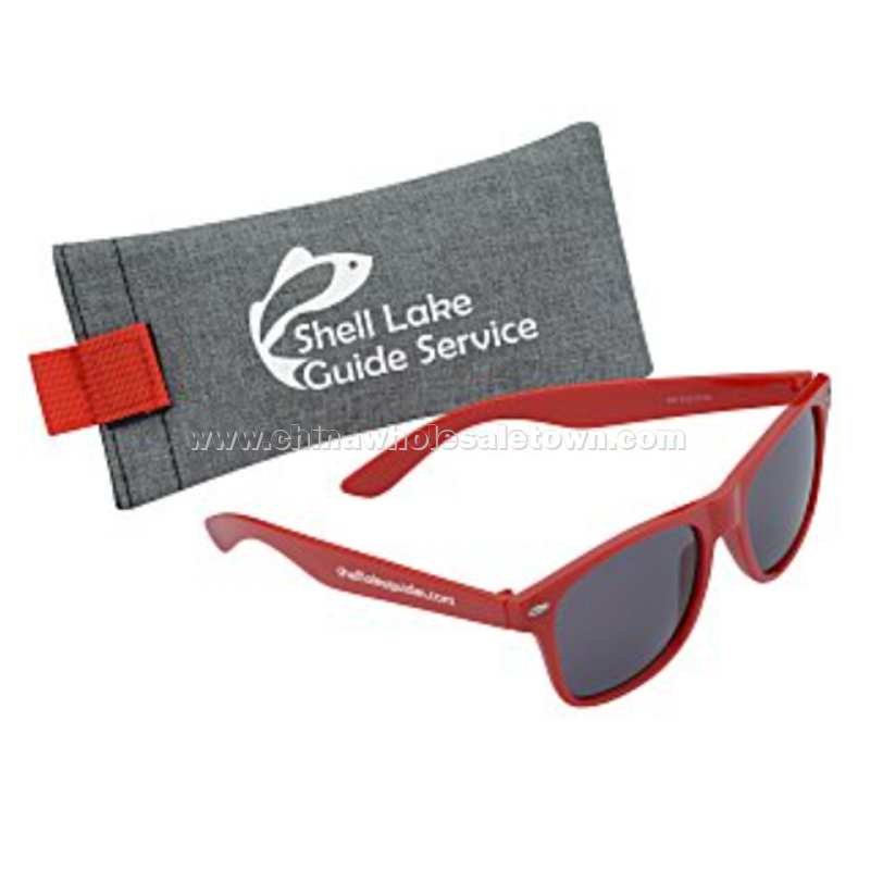 Risky Business Sunglasses with Pouch