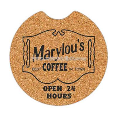 Road Trip Natural cork coaster