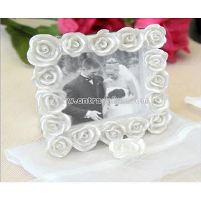 Rose Wedding Place Card Holder