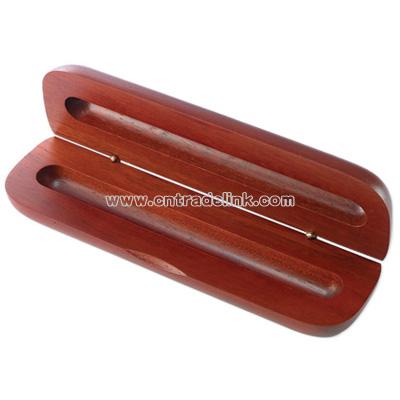 Rosewood Single Pen Case