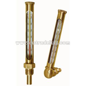 Round Glass Thermometer