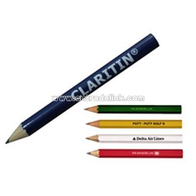 Round Golf Pencil