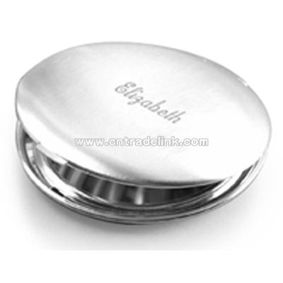 Round Satin Compact