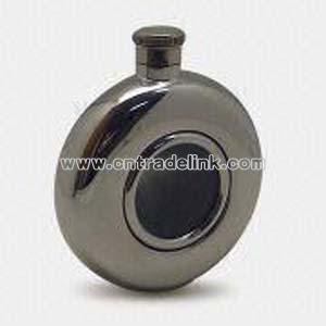 Round-Shaped Hip Flask