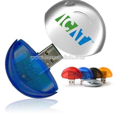 Round USB Flash Drive