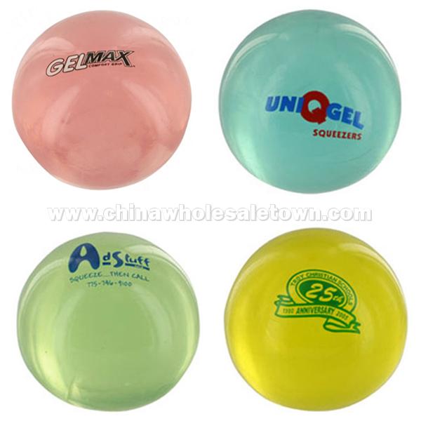 Round Uniqgel Squeezer Stress Ball