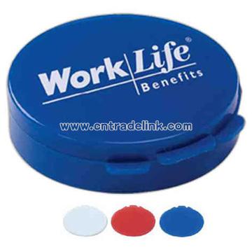 Round shape pill case