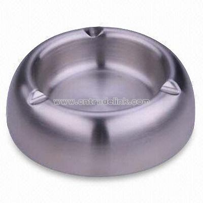 Round-shaped Stainless Steel Ashtrays