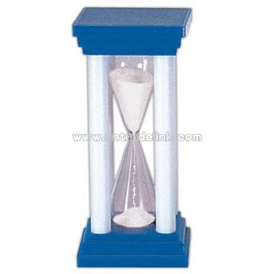 Royal blue square liquid timer