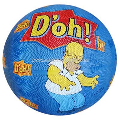 Rubber Basketball