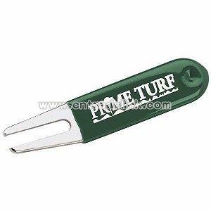 Rubber-Coated Divot Repair Tool