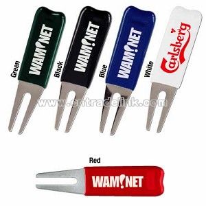 Rubber Gripped Divot Tool