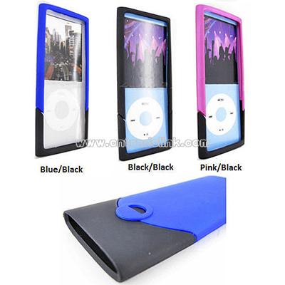 Rubber Slide Case for 4th Generation iPod Nano