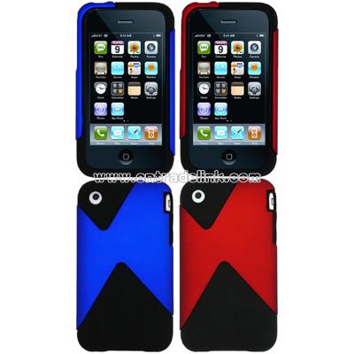 Rubberized Dual Protector Case for iPhone 3G/3GS