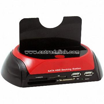 SATA HDD Docking Station, HDD Enclosure with USB Hub
