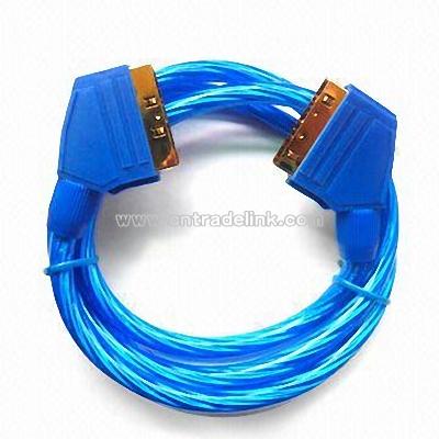 SCART 21P to SCART 21P Cable