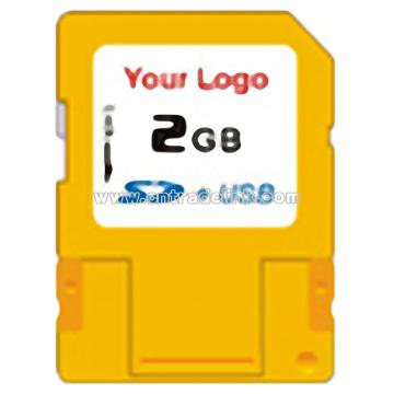 SD Family Double Card (USB + SD Card)