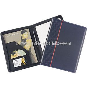 SILICA ZIPPED CONFERENCE FOLDERS