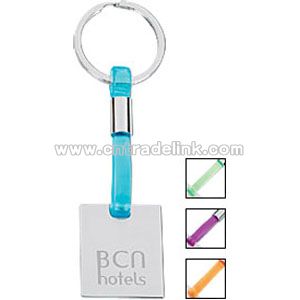 SPECTRUM SILICON METAL KEYRINGS