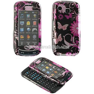 Samsung A877 Crystal Case with Butterfly Design